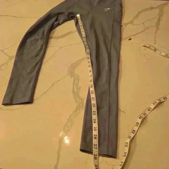 Gymshark High Rise Dreamy Leggings 2.0 Steele Blue Size XS - Picture 10 of 10